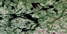 012K07 Lac Washicoutai Aerial Satellite Photo Thumbnail