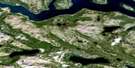 014E08 Okak Bay Aerial Satellite Photo Thumbnail