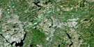 031P15 Lac Chaumonot Aerial Satellite Photo Thumbnail