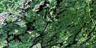 032B12 Lac Megiscane Aerial Satellite Photo Thumbnail