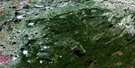 032P15 Lac Mantouchiche Aerial Satellite Photo Thumbnail