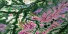 042J08 Wawa Lakes Aerial Satellite Photo Thumbnail