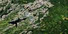 042L08 Wababimiga Lake Aerial Satellite Photo Thumbnail