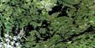 052J01 Seseganaga Lake Aerial Satellite Photo Thumbnail