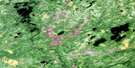 053A06 Wigwascence Lake Aerial Satellite Photo Thumbnail