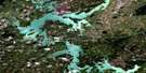 063O14 Wapisu Lake Aerial Satellite Photo Thumbnail