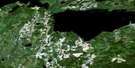 073I15 Wapawekka Lake Aerial Satellite Photo Thumbnail