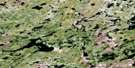 074B16 Haultain Lake Aerial Satellite Photo Thumbnail