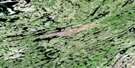 074P11 Chambeuil Lake Aerial Satellite Photo Thumbnail