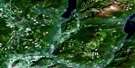 082L07 Shuswap Falls Aerial Satellite Photo Thumbnail