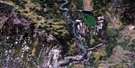 083P07 Amadou Lake Aerial Satellite Photo Thumbnail