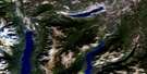 092N09 Tatlayoko Lake Aerial Satellite Photo Thumbnail