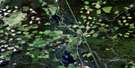 093J10 Tacheeda Lakes Aerial Satellite Photo Thumbnail