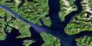 103H06 Hartley Bay Aerial Satellite Photo Thumbnail