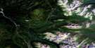 104I05 Tanzilla Butte Aerial Satellite Photo Thumbnail