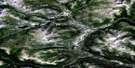 105B06 Ice Lakes Aerial Satellite Photo Thumbnail