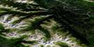105L08 Glenlyon Lake Aerial Satellite Photo Thumbnail