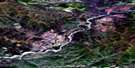 115O08 Rosebud Creek Aerial Satellite Photo Thumbnail