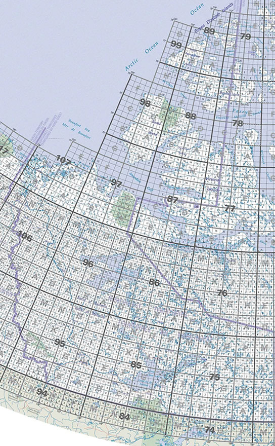 NT Topographic Map Index