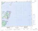 002M ST ANTHONY Topographic Map Thumbnail - Terra Nova NTS region