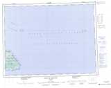 012F BAIE DU RENARD Topographic Map Thumbnail - The Gulf NTS region