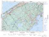 021A ANNAPOLIS ROYAL Topographic Map Thumbnail - Maritimes West NTS region