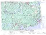 021G FREDERICTON Topographic Map Thumbnail - Maritimes West NTS region