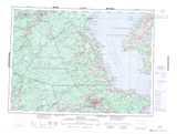 021I MONCTON Topographic Map Thumbnail - Maritimes West NTS region