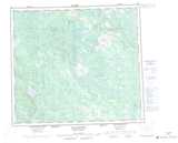 024B LAC JEANNIN Topographic Map Thumbnail - Ungava Bay NTS region