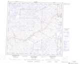 024L LAC DUFREBOY Topographic Map Thumbnail - Ungava Bay NTS region