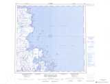 024N HOPES ADVANCE BAY Topographic Map Thumbnail - Ungava Bay NTS region