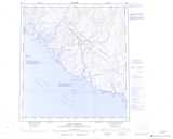 025K LAKE HARBOUR Topographic Map Thumbnail - Meta Incognita NTS region