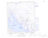 025O WARD INLET Topographic Map Thumbnail - Meta Incognita NTS region