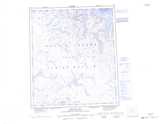 026B CHIDLIAK BAY Topographic Map Thumbnail - Baffin Lakes NTS region