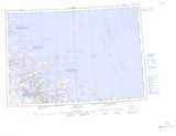 027A HOME BAY Topographic Map Thumbnail - Baffin Coast NTS region