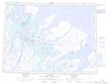 027F CLYDE INLET Topographic Map Thumbnail - Baffin Coast NTS region