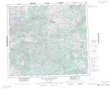 034A LAC DES LOUPS MARINS Topographic Map Thumbnail - Nunavik NTS region