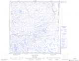035G LACS NUVILIC Topographic Map Thumbnail - Hudson Strait NTS region