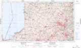 040P KITCHENER Topographic Map Thumbnail - SW Ontario NTS region