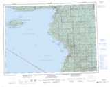 041N MICHIPICOTEN Topographic Map Thumbnail - Great Lakes NTS region
