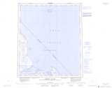 046A CARIBOU ISLAND Topographic Map Thumbnail - Southampton NTS region