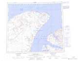 048C ARCTIC BAY Topographic Map Thumbnail - Lancaster NTS region