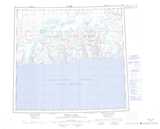 048F POWELL INLET Topographic Map Thumbnail - Lancaster NTS region