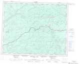 052P MIMINISKA LAKE Topographic Map Thumbnail - Ontario West NTS region