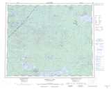 053F OPASQUIA LAKE Topographic Map Thumbnail - NW Ontario NTS region