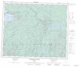 053H ASHEWEIG RIVER Topographic Map Thumbnail - NW Ontario NTS region