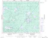 053K STULL LAKE Topographic Map Thumbnail - NW Ontario NTS region
