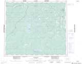 053N GODS RIVER Topographic Map Thumbnail - NW Ontario NTS region