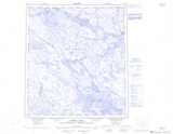 055N GIBSON LAKE Topographic Map Thumbnail - Rankin NTS region