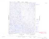 056E WOODBURN LAKE Topographic Map Thumbnail - Keewatin NTS region